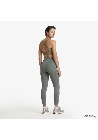 Adidas By Stella Mccartney Tpr 7/8 L Kadın Yeşil Tayt Jw4555