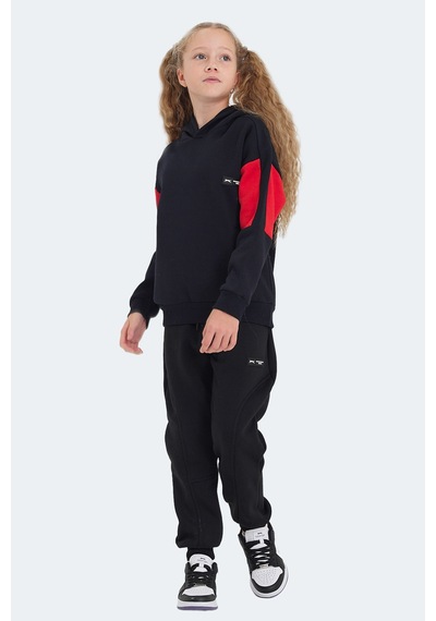 Slazenger Layne 2 Li Set Sweatshırt Lcivert/kırmızı - Mavi/laciver