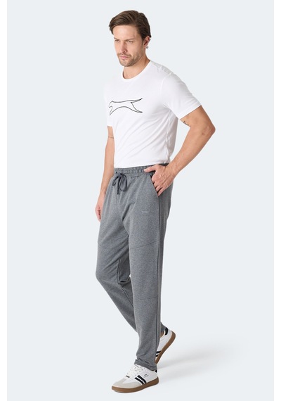 Slazenger Independent I Erkek Koyu Gri Eşofman Altı Koyu Gri