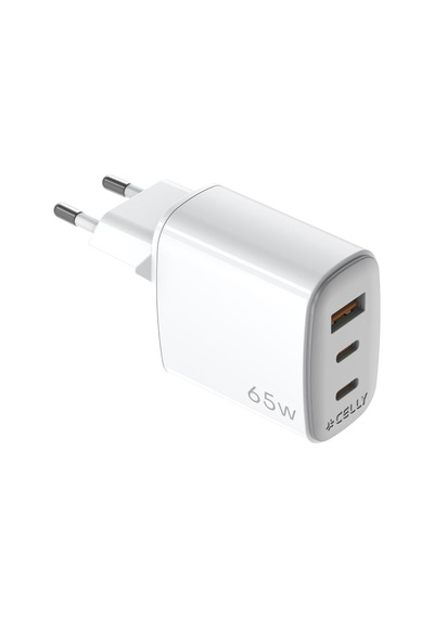 Celly Uptc 65w Gan Duvar Şarjı - Beyaz