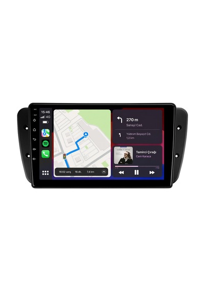 Seat Ibiza 2009-2012 Android Multimedya Carplay Android Auto Navigasyon 10gb Ram 256gb Pro 9"