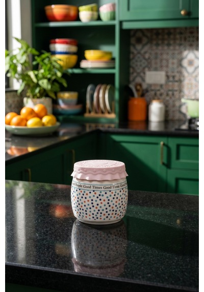 Feel Good Silikon Kapaklı Kavanoz - 300 Ml Renkli