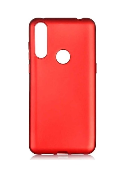 Alcatel 1s 2020 Kılıf Zore Premier Silikon Kapak Kırmızı