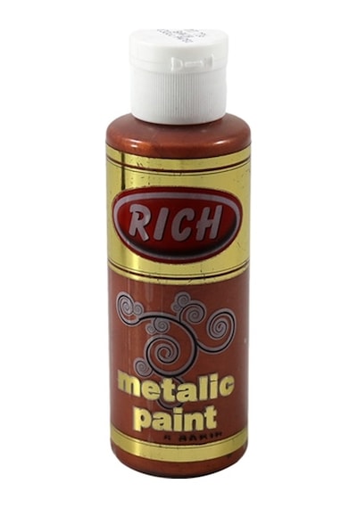Rich Metalik Akrilik Boya 0736 Bakır 120 Cc