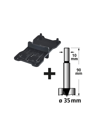 8728000 Forstner Matkap Ucu Ø 35 Mm + Markierhilfe