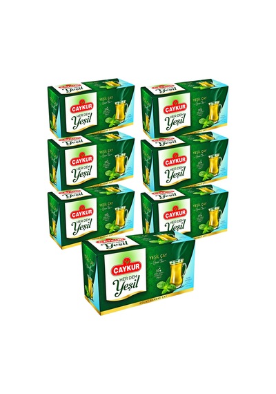 Herdem Yeşil Çay Süzen Poşet Naneli 1,6gr 25 Adet Yedili Paket