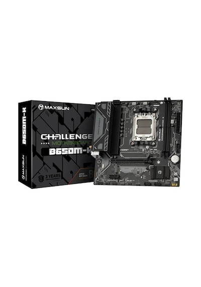 Maxsun Challanger B650m-k Ddr5 Hdmı Pcıe 5.0 Am5 Matx