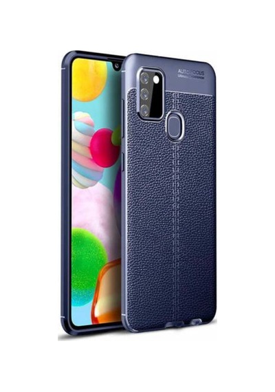 Galaxy A21S Kılıf Zore Niss Deri Desenli Silikon Kılıf