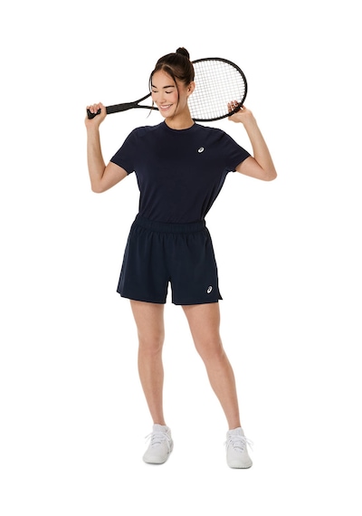 Asics Court 2-n-1 Short Kadın Performance Black Şort 2042a375-400 Performance Black