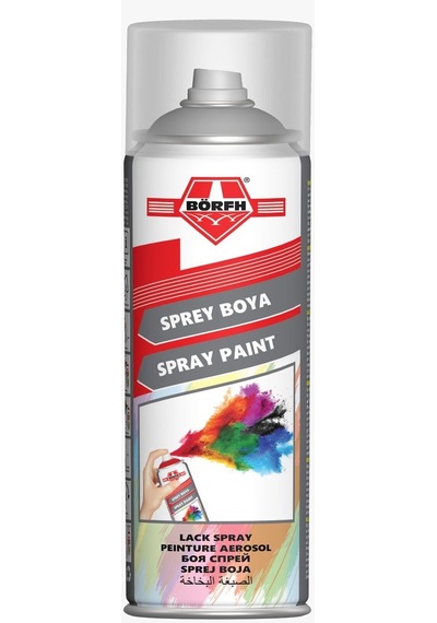 Açık Gri Sprey Boya Ral 7035 Akrilik Börfh 400 Ml 6022434 0