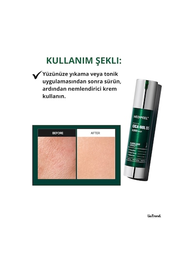 Medipeel Phyto Cicanol B5 6000 Shot Serum 50 Ml Spiküller Ve Centella İçeren Yüz İçin Peeling Serumu