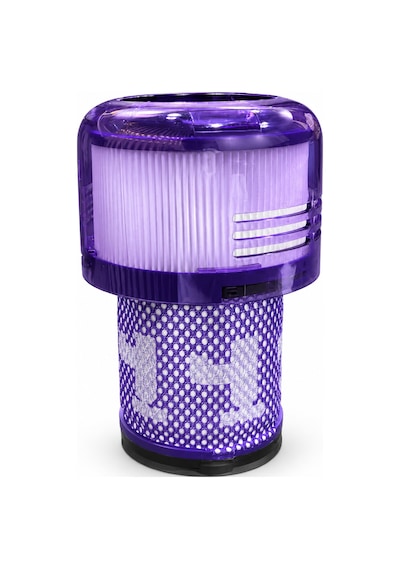 Dyson V11 Sv14 970013-02 97001302 Büyük Filtre Ünitesi Yıkanabilir Büyük Mor