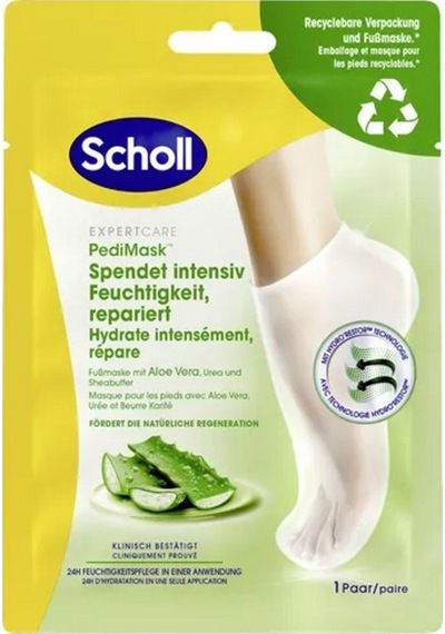 Scholl Aloe Vera Özlü Ayak Maskesi 1 Adet