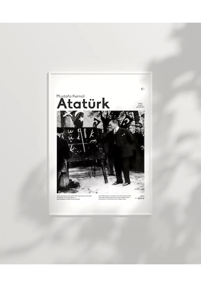 Çerçevesiz Poster Harf Devrimi