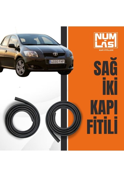 Toyota Auris 2006-2009 Sağ Ön Ve Arka Kapı Fitili-a Kalite-numlas-nm5706