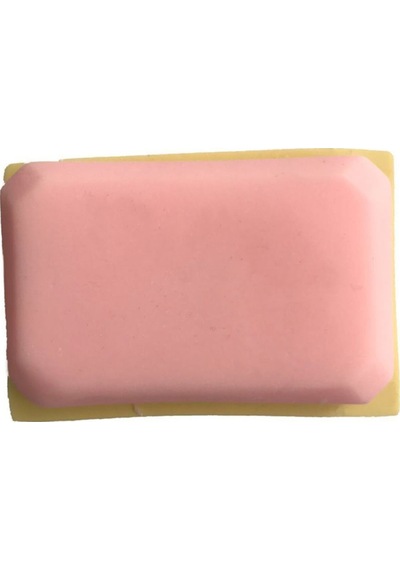 Köşeleri Küt Dikdörtgen Silikon Sabun Kokulu Taş Ve Mum Kalıbı 8x5.5x2 Cm 6