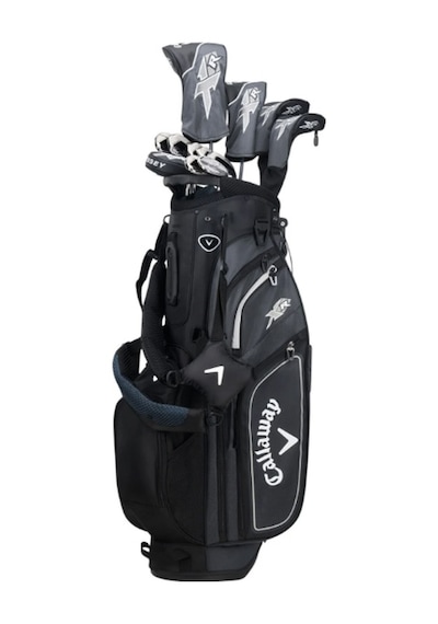 Callaway Xr Sert Çelik Sağ El Stantlı +1 Inch Siyah/gümüş Erkek Golf Seti Karışık