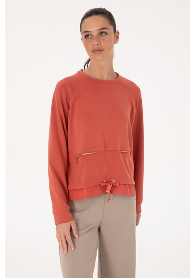 U.s. Polo Assn. Kadın Gül Kurusu Sweatshirt 50309098-vr026 Gul Kurusu