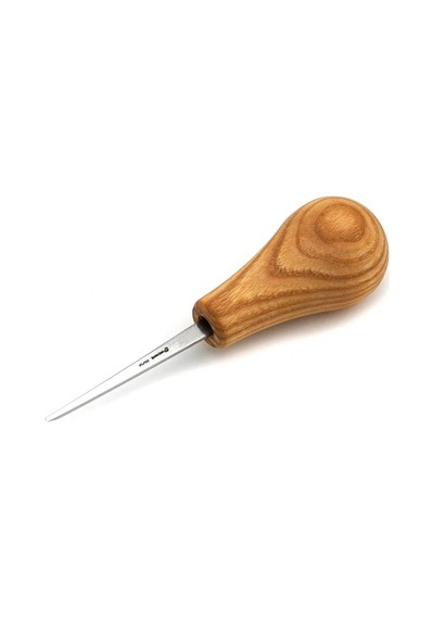 Beavercraft P1/02 Avuç İçi Düz Oluklu Ahşap Oyma Iskarpelası, Sweep 1, 2 Mm