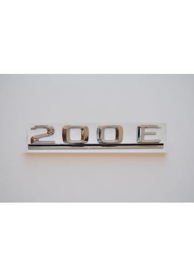 Mercedes W124 200E Bagaj Yazisi Krom Kaplama 554474214