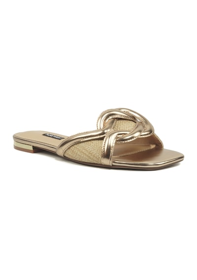 Nine West Etsıa 6fx Naturel Kadın Düz Terlik 000000000102052444 Bej