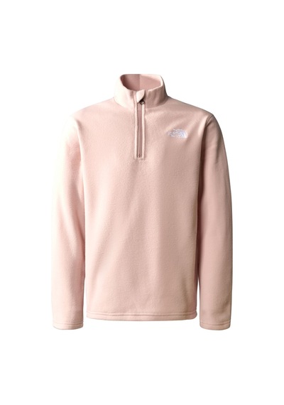 The North Face Glacier Yarım Fermuar Genç Çocuk Poları Nf0a82d1lk61 Pembe