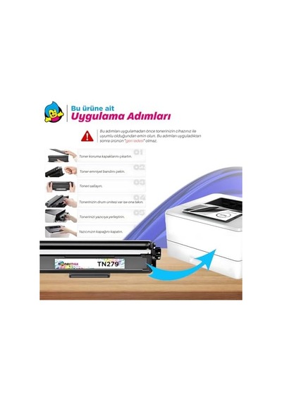 Brother Uyumlu Dcp-l3560cdw Muadil Toner Set- Çipli/tn-279xl
