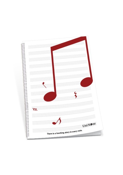 Çınar Müzik Defteri 30 Yp A4 Pp Kapak 22005- 1 Adet Çeşitli Renk Ve Desen