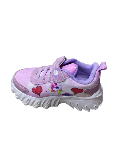 Valent Kız Çocuk Kışlık Spor Ayakkabı Pembe Lila Beyaz Kırmızı - 745163283 Pembe Lila Beyaz Kırmızı