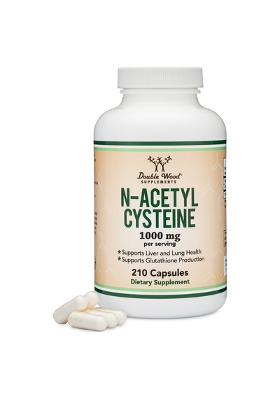 Double Wood N-Acetyl Cysteine 1000 MG 210 Capsules