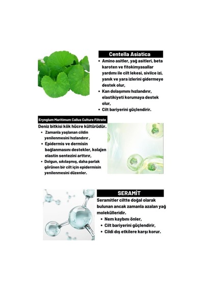 Dermal Centella Seramid Sakinleştirici Ve Göz Ve Yüz Bakım Dermal.cıca.004-02