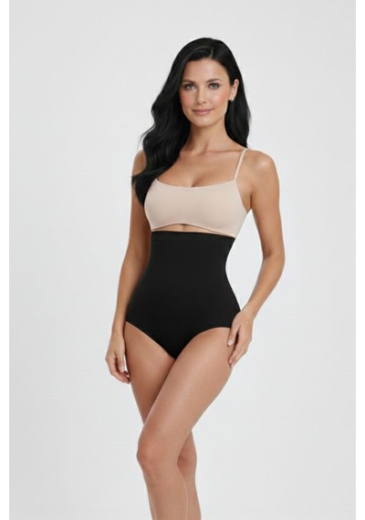 Fit Women Yüksek Bel Göbek Ve Bel Külot Korse 1050 Siyah