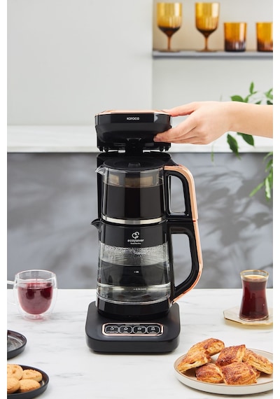 Karaca Robotea Pro 4in1 Konuşan Cam Çay Makinesi