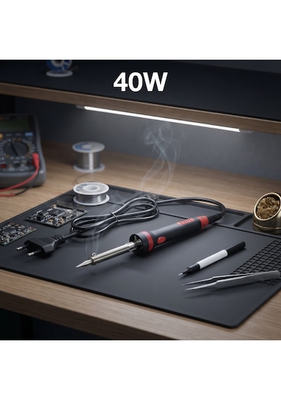 40w Kalem Havya - Pratik Lehim - Elektrikli Çok Renkli