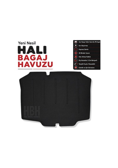 Seat İbiza Halı Bagaj Havuzu 2017-2022 Arası