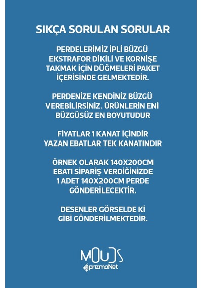 Mavi Ayıcık Desenli Fon Perde Çocuk Ve Bebek Odası Süet Baskılı Ekstrafor Büzgü Tek Kanat Çok Renkli