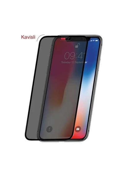 Apple Uyumlu   iPhone X Hayalet Ekran Koruyucu Tam Kaplayan Gizli Privacy