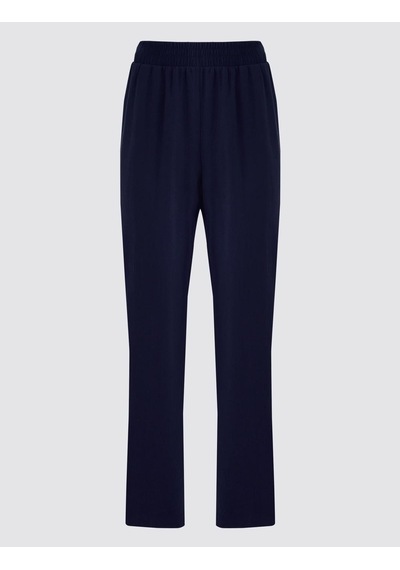 Jimmy Key Jimmy Key Lacivert Normal Paça Yüksek Bel Modal Dokuma Pantolon 6sw186563494