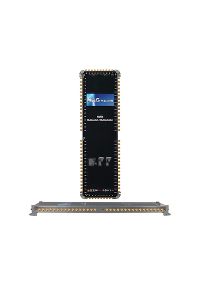 Mag Platinum Mp 10/64 Multiswitch - 10 Giriş 64 Çıkışlı Merkezi Uydu Santrali Hybrid 4k Ve 3d Destekli