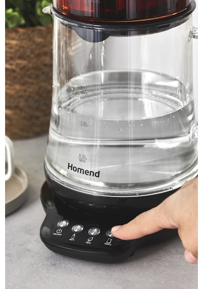 Homend Royaltea 1746H Konuşan Cam Çay Makinesi