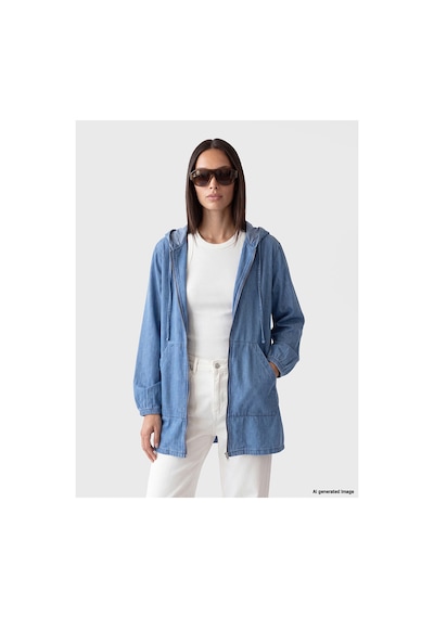 LC Waikiki Alıta Cıty Farkıyla Lcw Everyday İndigo Denim Düz Loose & Bol Kadın Jean Ceket İndigo - 925399532 İndigo LC Waikiki Alıta Cıty Farkıyla Lcw Everyday İndigo Denim Düz Loose & Bol Kadın Jean Ceket İndigo - 925399532 İndigo