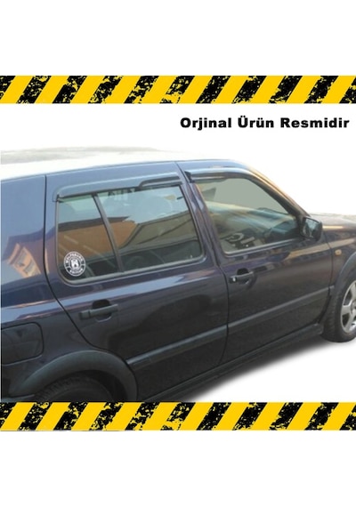 Volkswagen Golf 3 Mügen Cam Rüzgarlığı Tüm Kasalar 4 Lü Set N11.31463