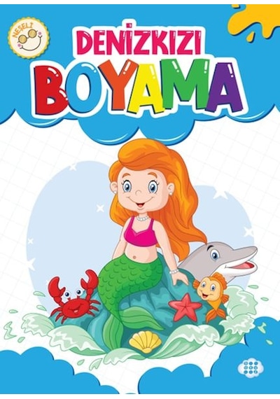 Neşeli Denizkızı Boyama