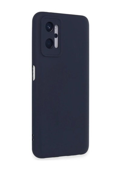 Realme 9i 4g Kılıf Nano İçi Kadife Silikon - Lacivert 0.2M-Çok Renkli