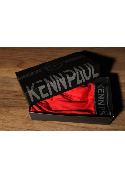 Kennpaul Bambu Uzun Paçalı Sporcu Boxer -kırmızı Nefes Alır, Konforlu Kırmızı