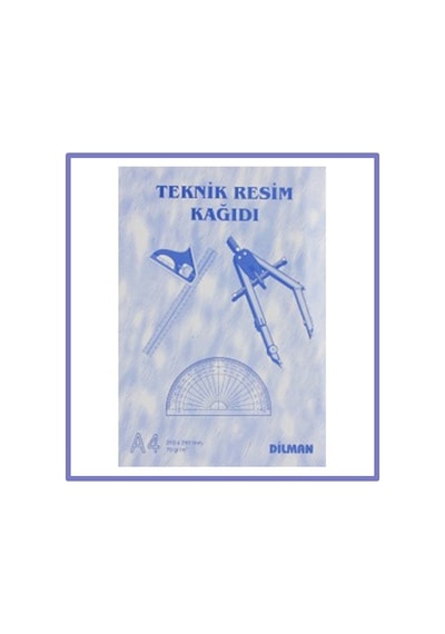 Teknik Resim Kağıdı A4 Dik 40 Yaprak 2 Adet