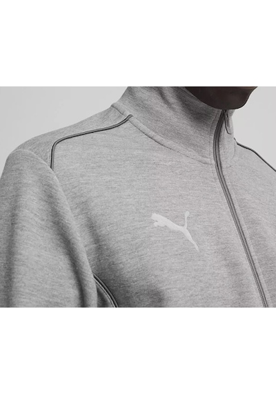 Puma Teamfinal Casuals Hooded Erkek Futbol Ceketi 65852833 Gri 65852833