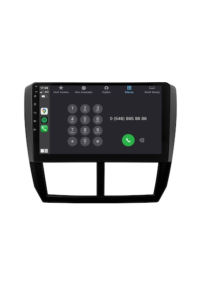 Subaru Forester Android Multimedya Sistemi 2008-2013 Crv-4823xd 9"