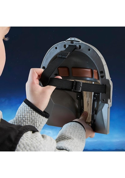 Star Wars The Mandalorian Elektronik Maske / Replikler Ve Ses Efektleri İçerir / Çocuklar İçin Kostüm Aksesuarı /