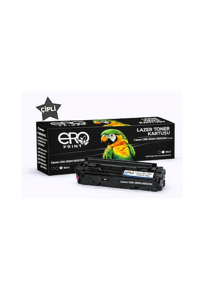 Canon Lbp-664cx Siyah Uyumlu Toner - 7500 Sayfalık Çipli Toner